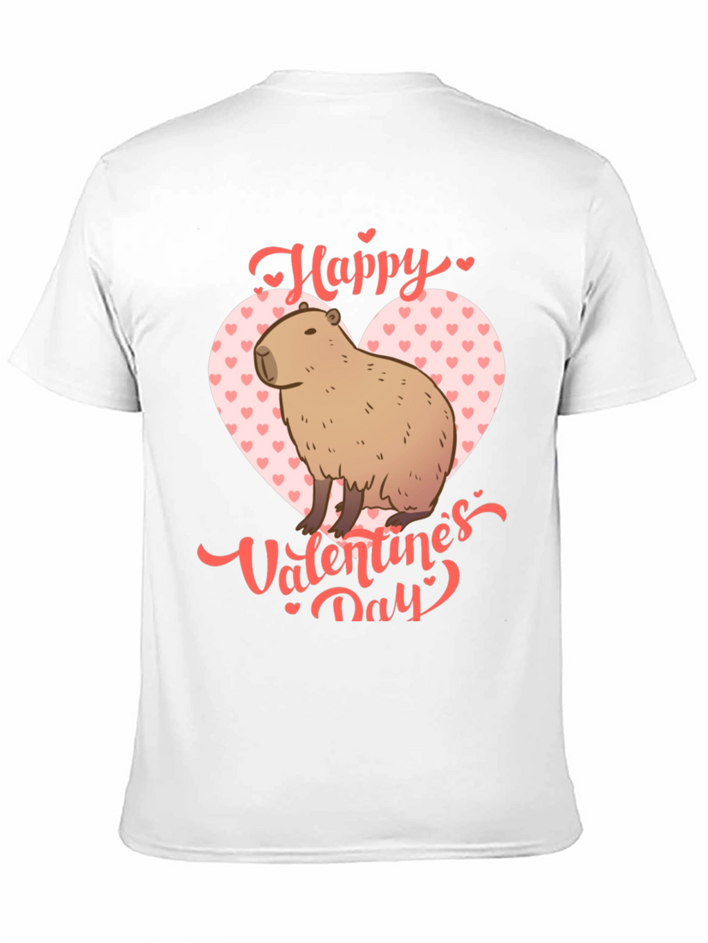 Happy Valentines Day Capybara T-Shirt