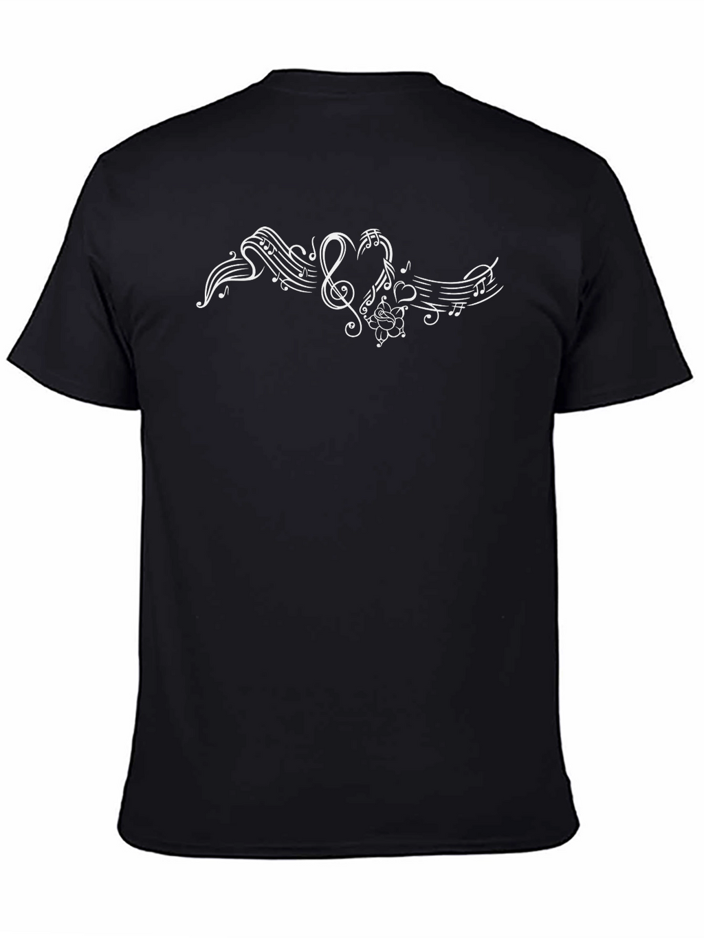 Musical Notes T-Shirt - Stylish & Unique Design