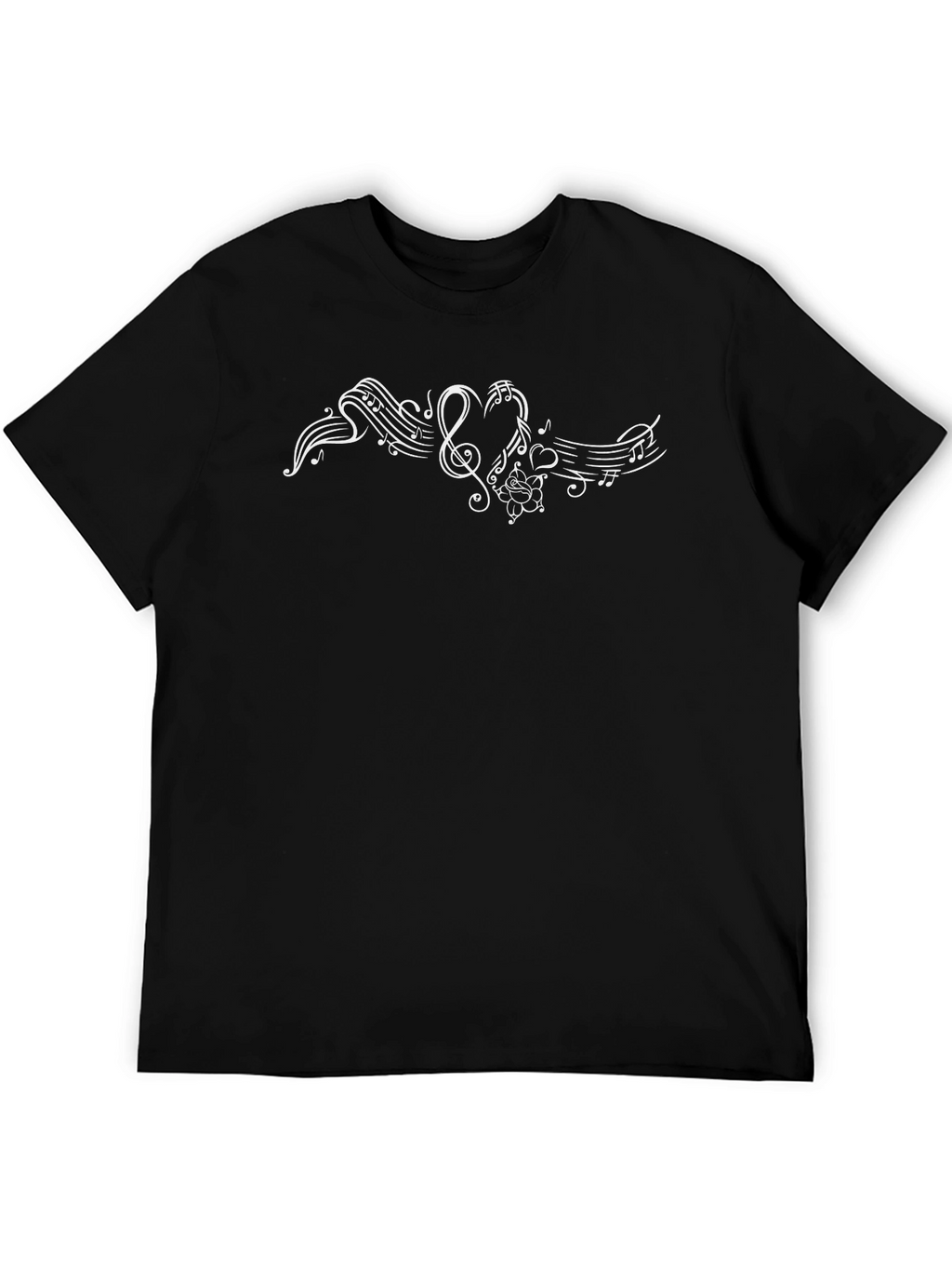 Musical Notes T-Shirt - Stylish & Unique Design