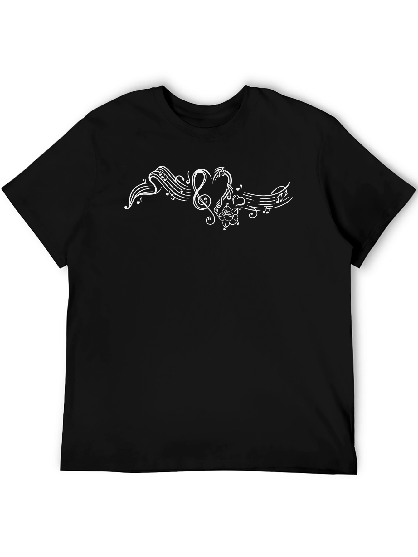 Musical Notes T-Shirt - Stylish & Unique Design