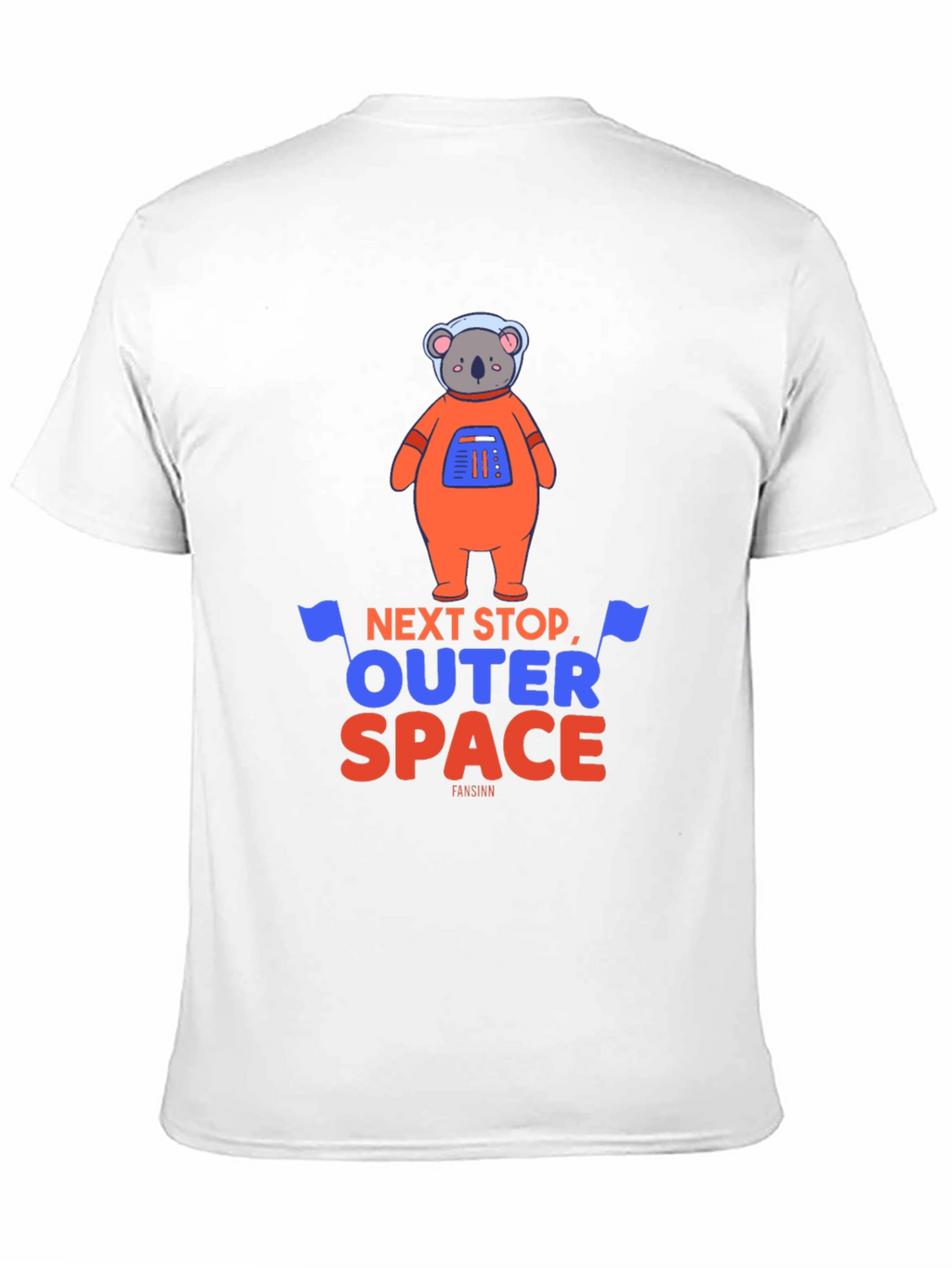 Koala Astronaut Graphic Tee - Outer Space Adventure Shirt