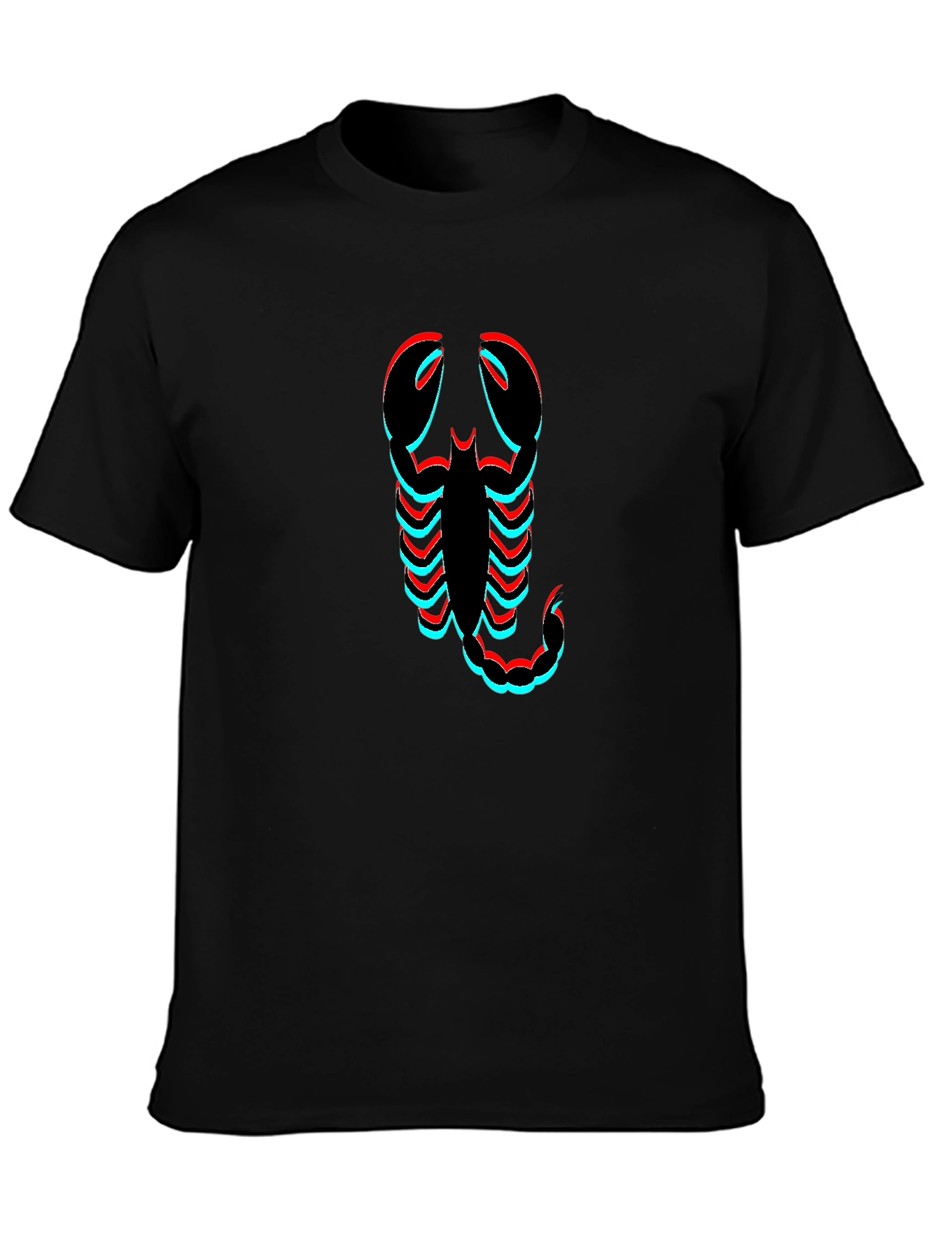 Scorpion Graphic Tee - Mens Black T-Shirt