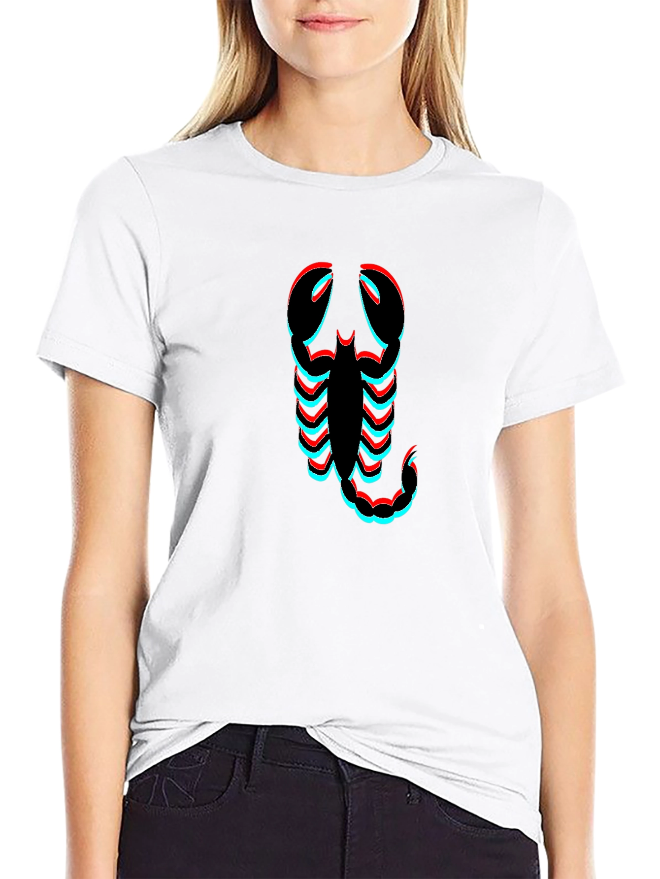 Scorpion Graphic Tee - Mens Black T-Shirt