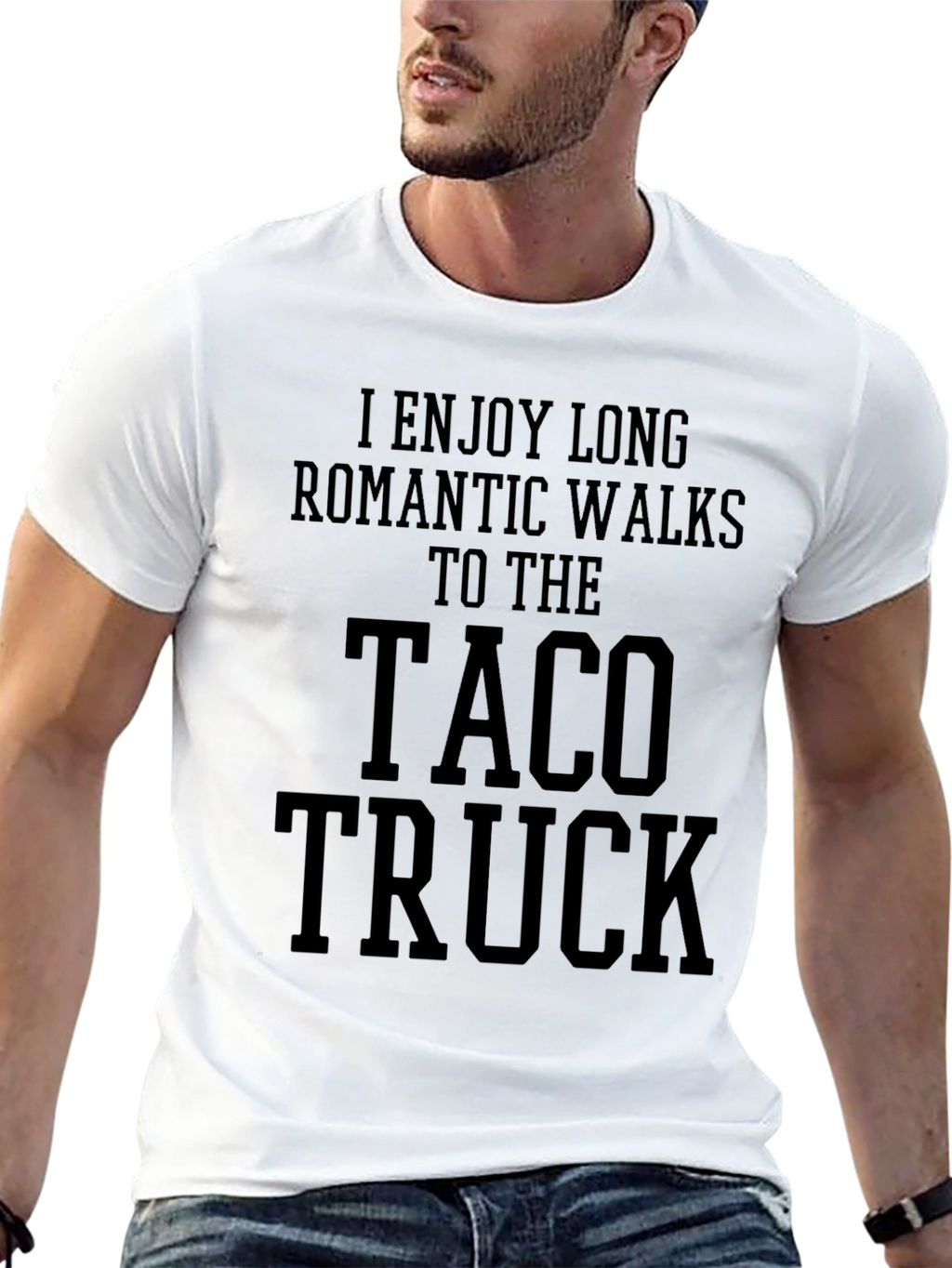 Taco Truck Romantic Walks Graphic Tee