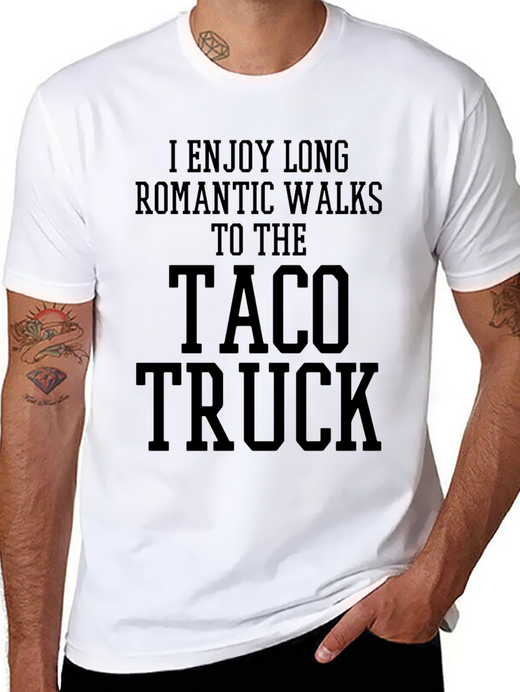 Taco Truck Romantic Walks Graphic Tee
