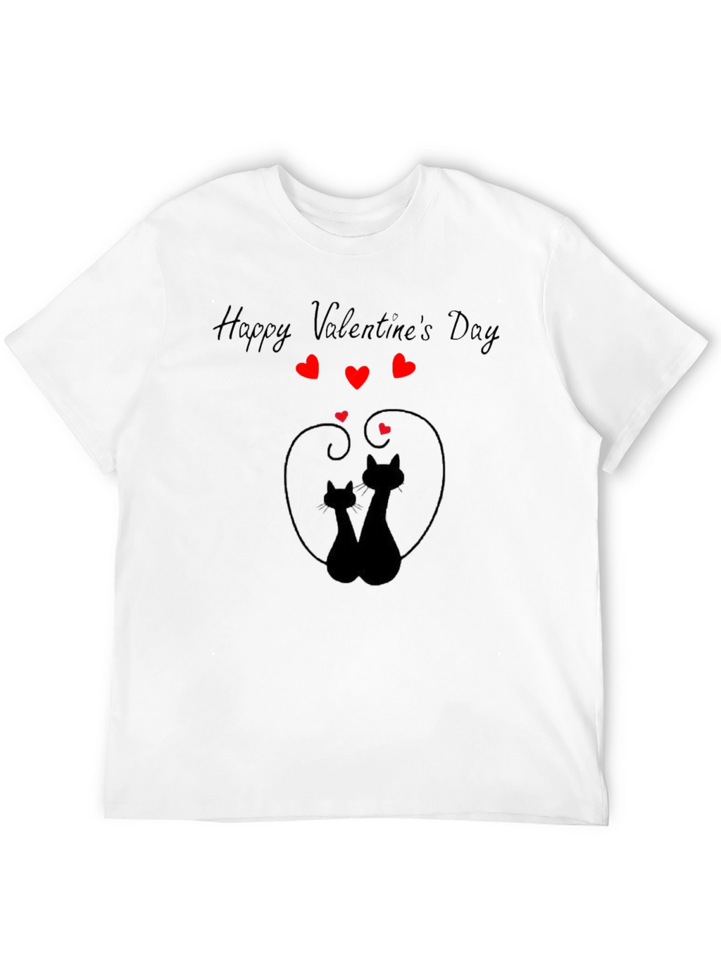 Valentines Day Cats T-Shirt
