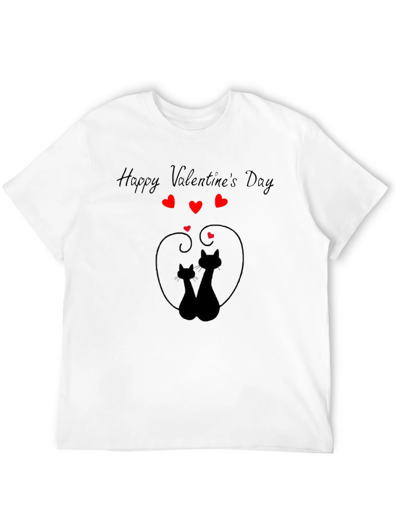 Valentines Day Cats T-Shirt