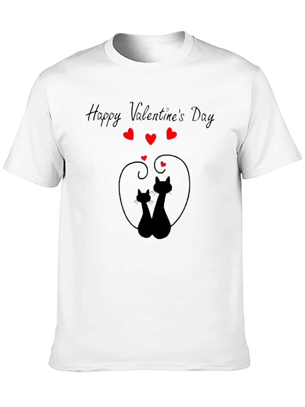 Valentines Day Cats T-Shirt