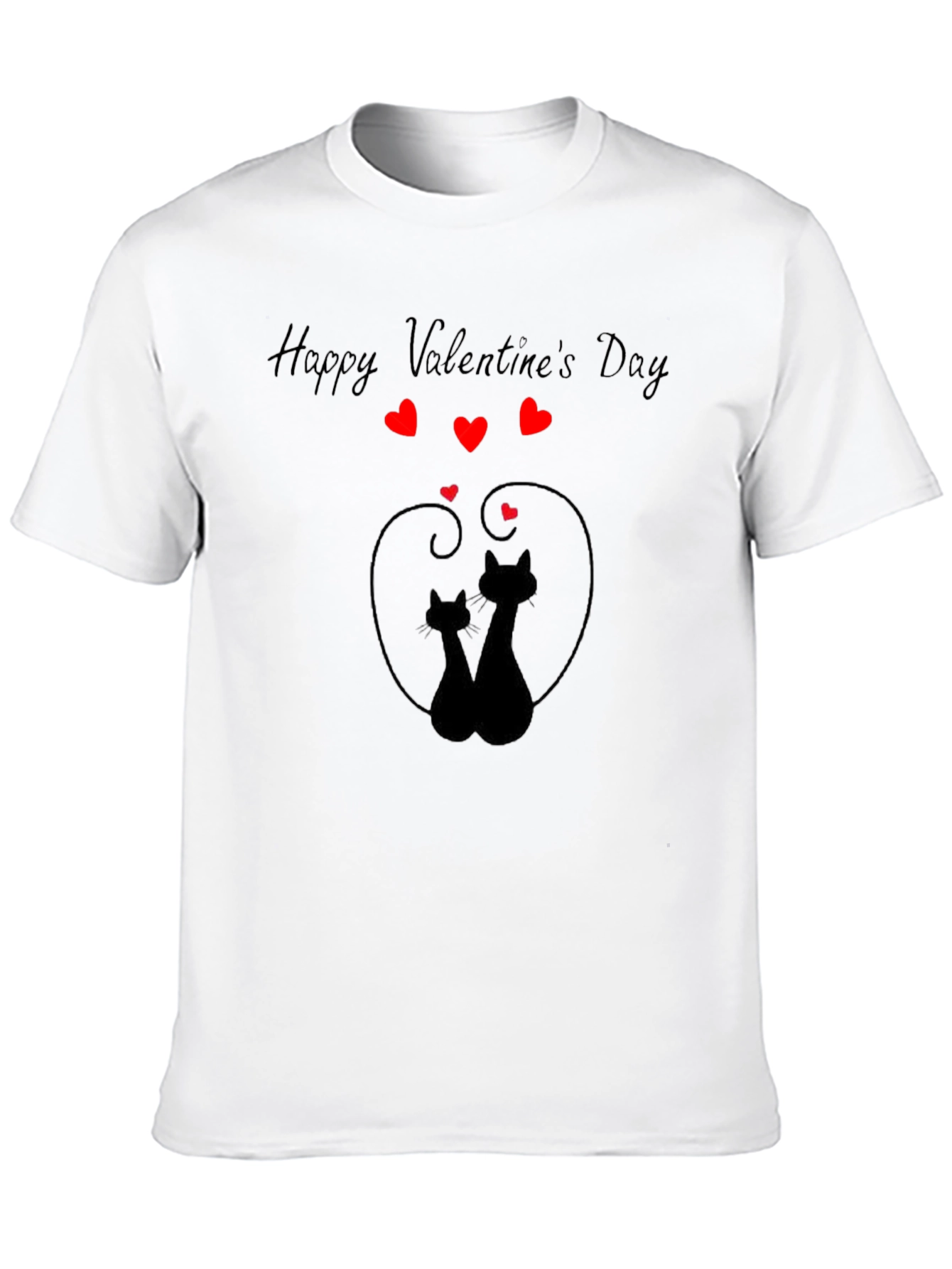 Valentines Day Cats T-Shirt