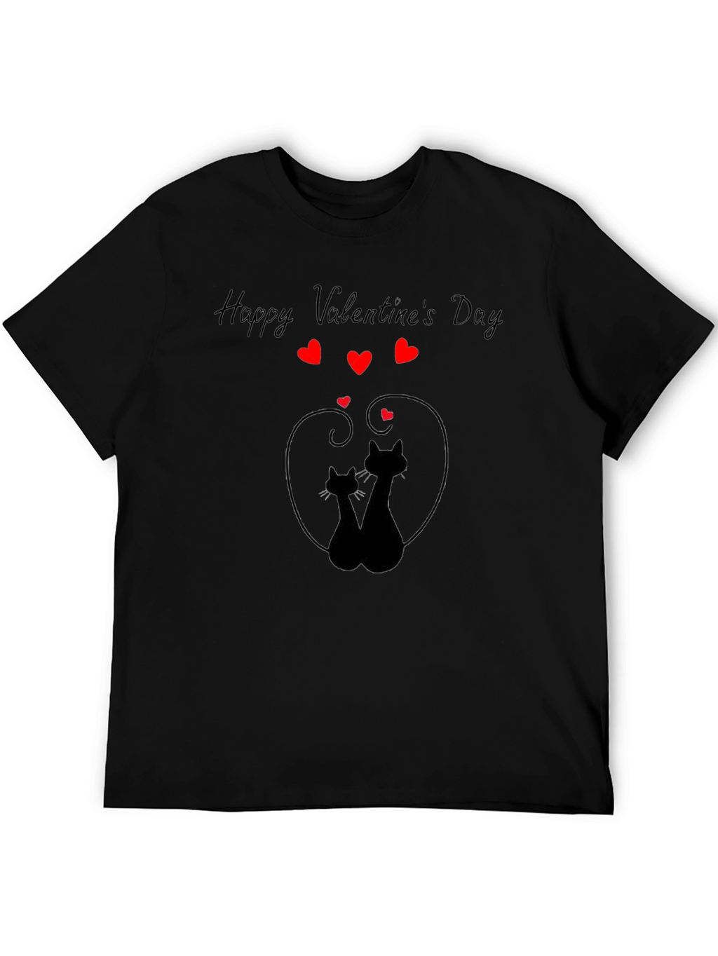 Valentines Day Cats T-Shirt