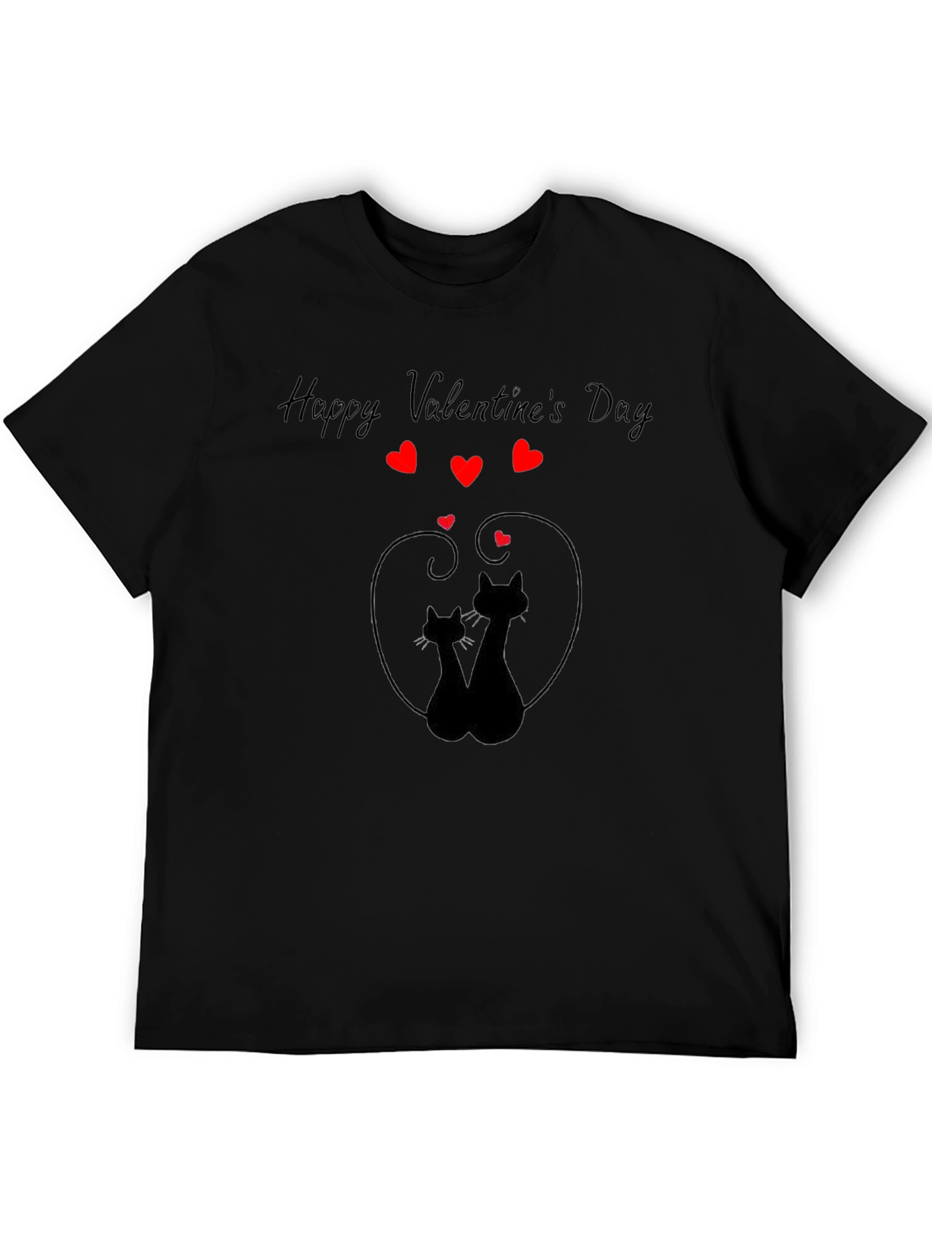 Valentines Day Cats T-Shirt