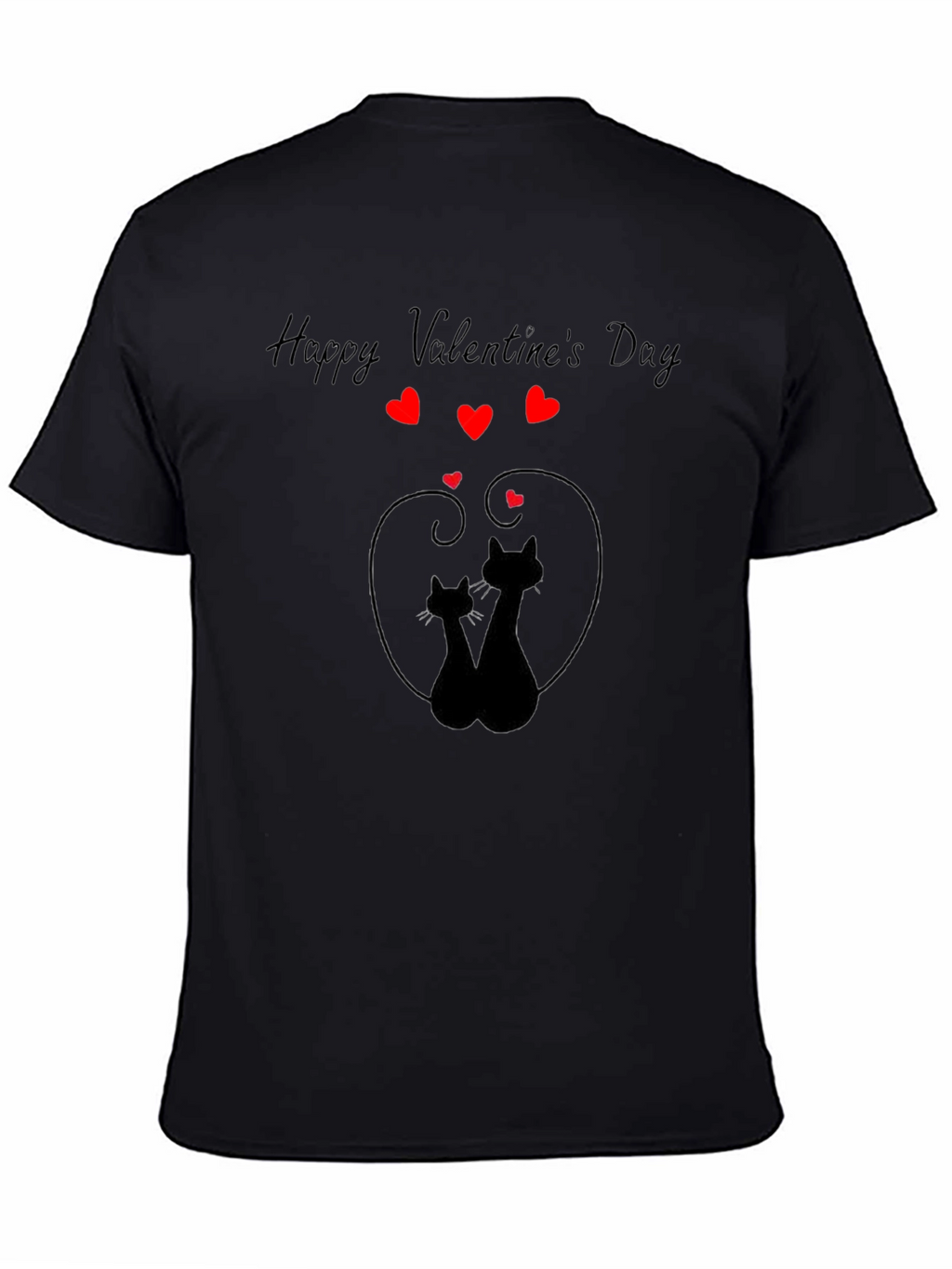 Valentines Day Cats T-Shirt