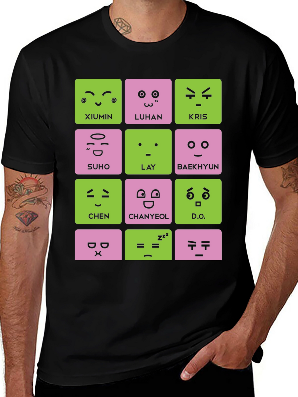 EXO Periodic Table T-Shirt