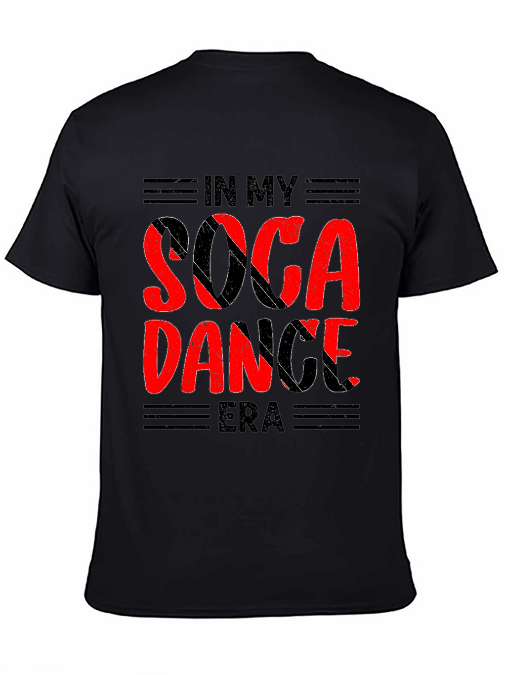 In My Soca Dance Era Black T-Shirt