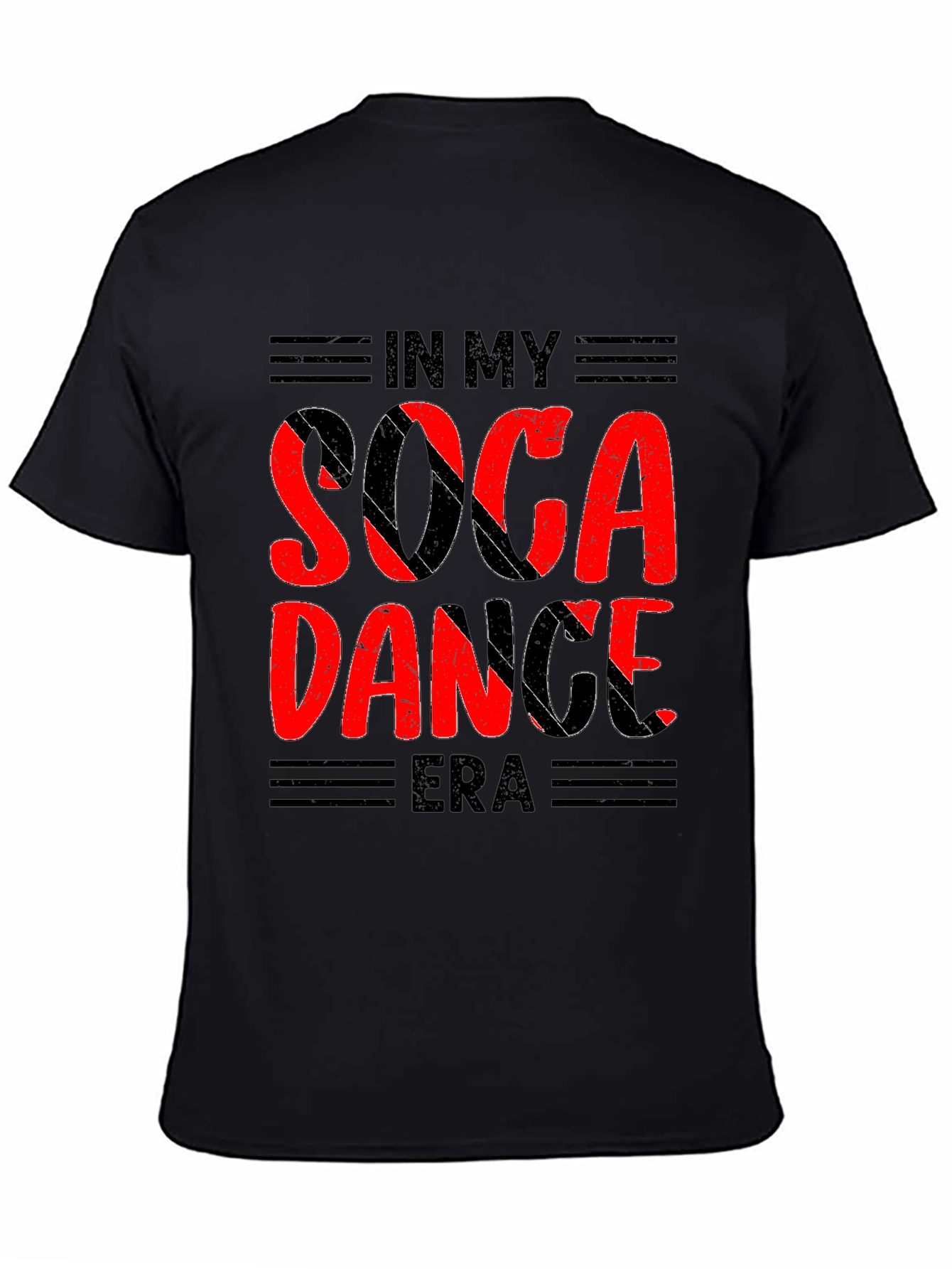 In My Soca Dance Era Black T-Shirt