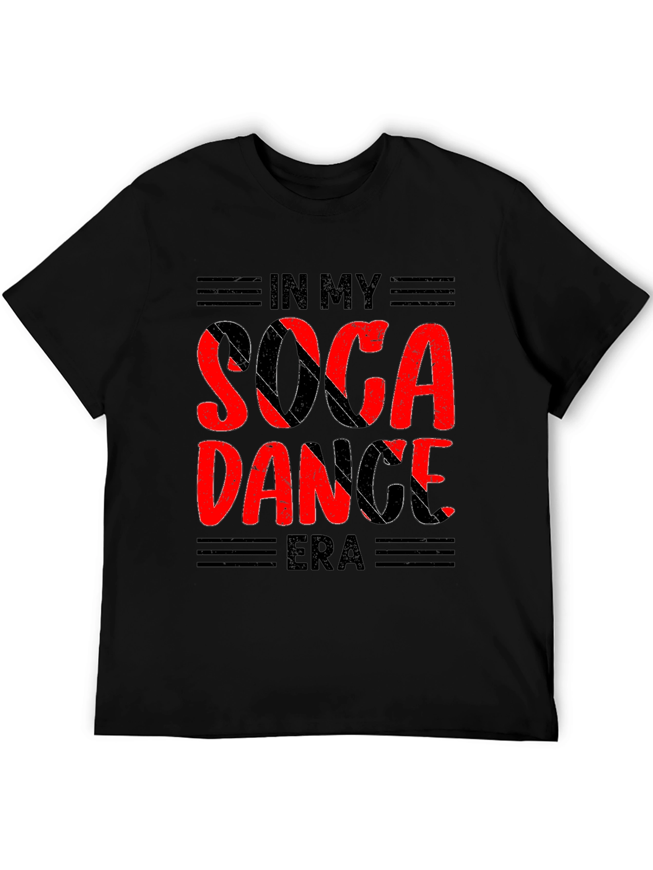 In My Soca Dance Era Black T-Shirt