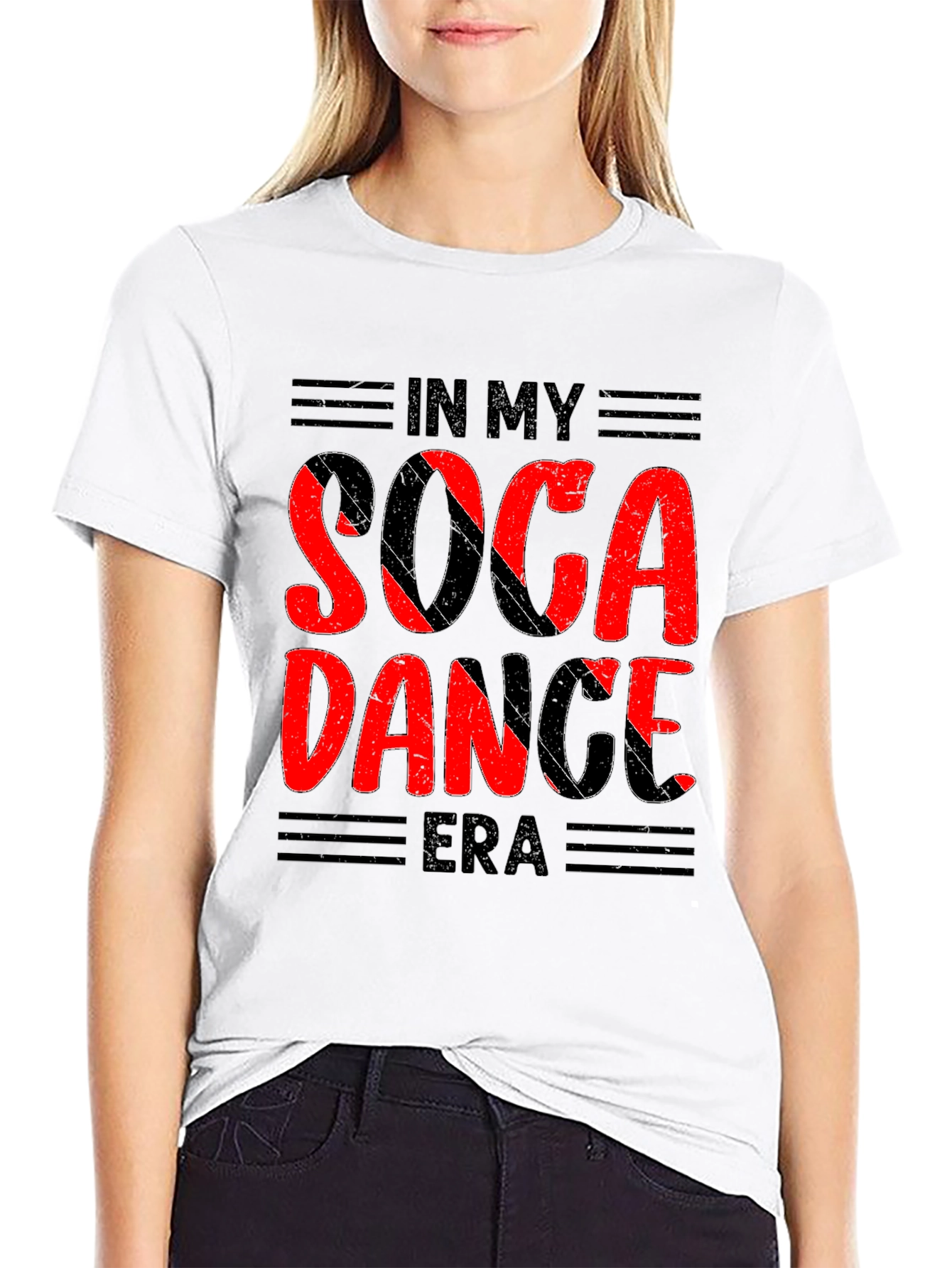 In My Soca Dance Era Black T-Shirt