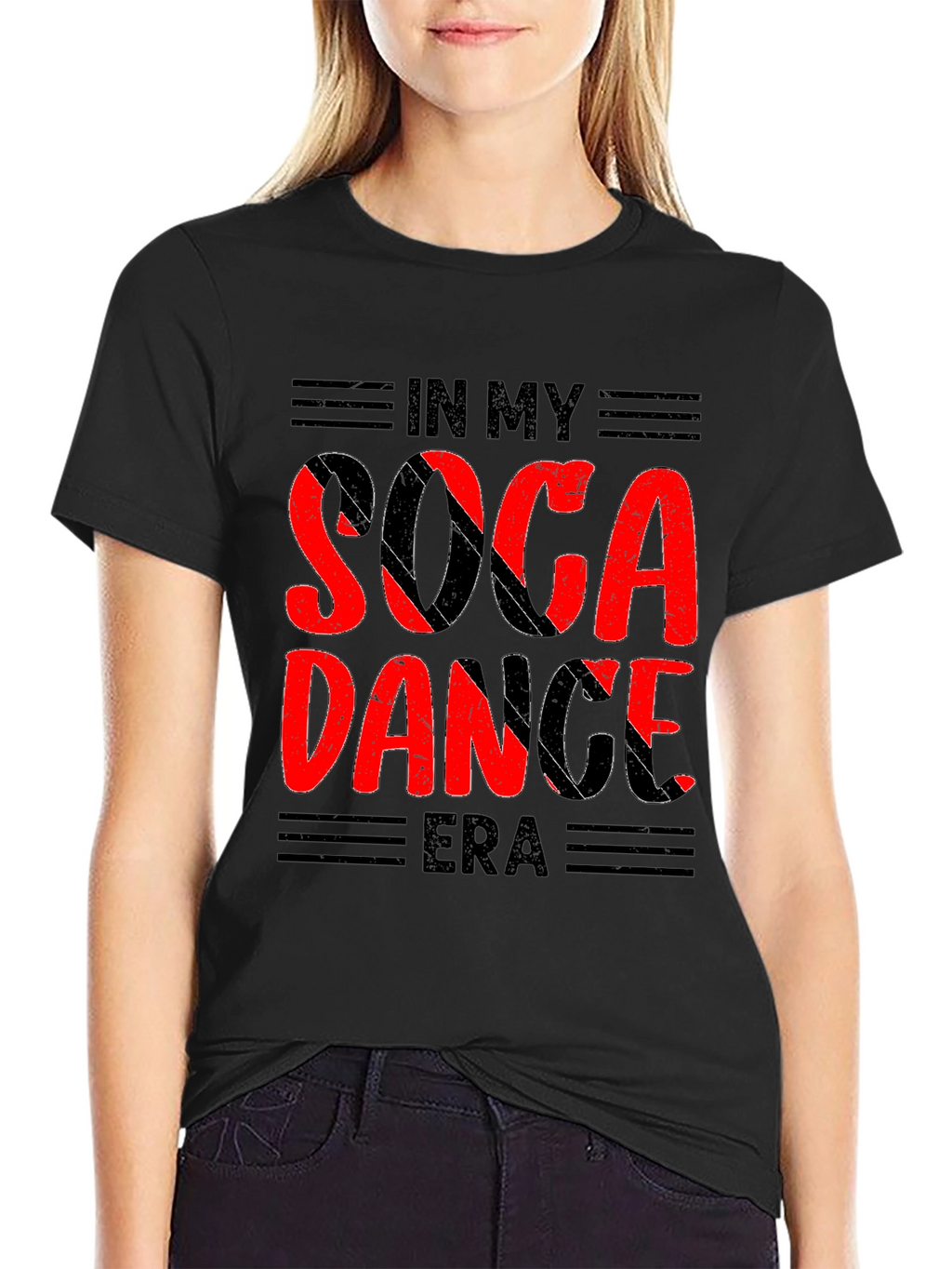 In My Soca Dance Era Black T-Shirt