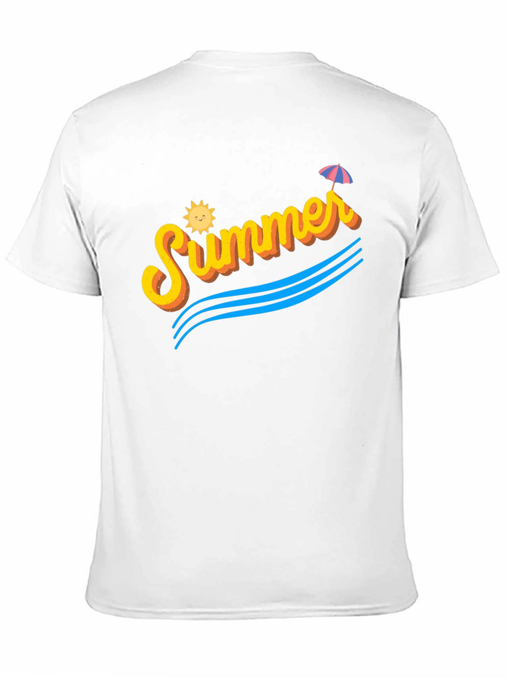 Summer Vibes Black T-Shirt