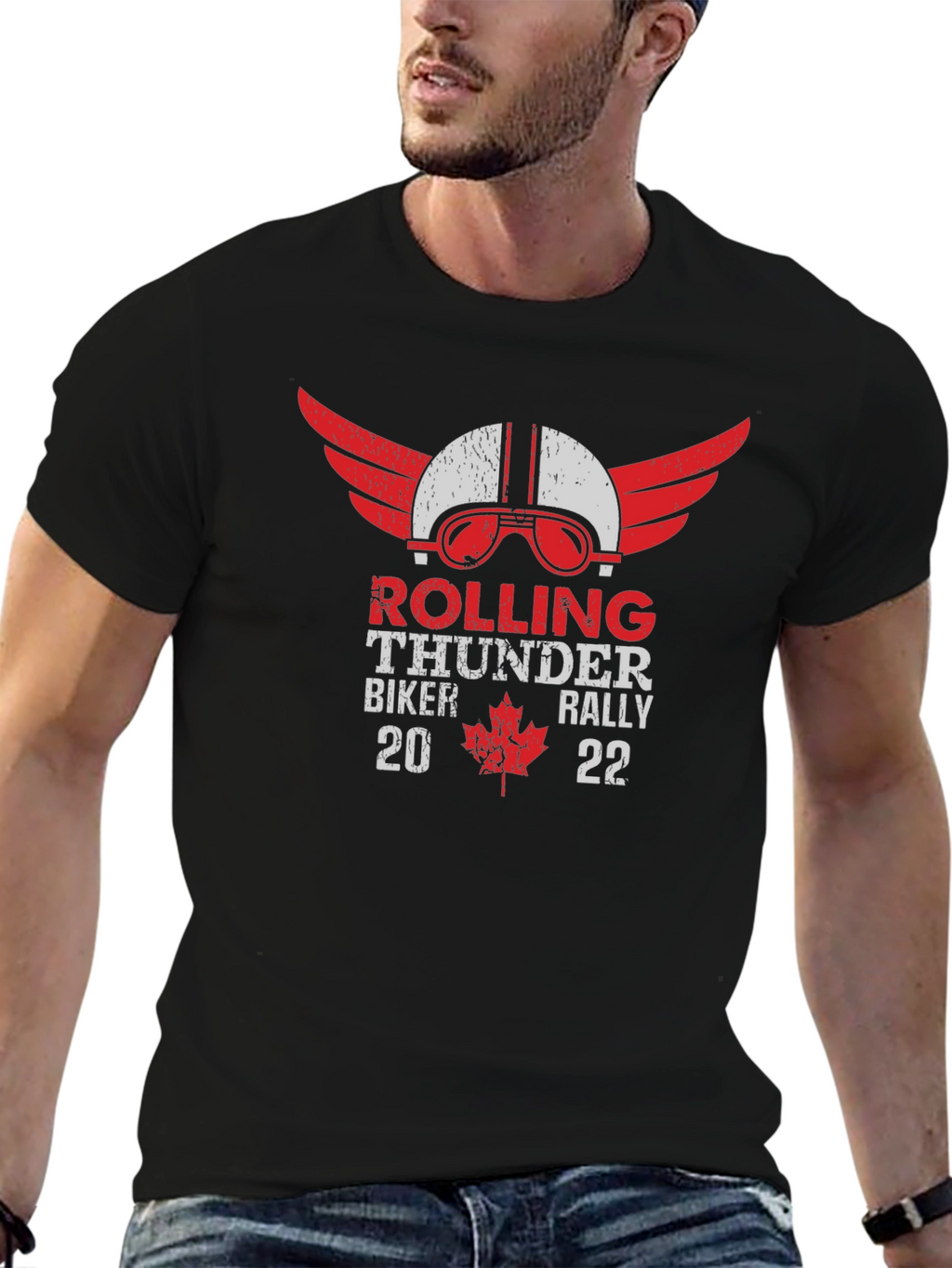 Rolling Thunder Biker Rally T-Shirt