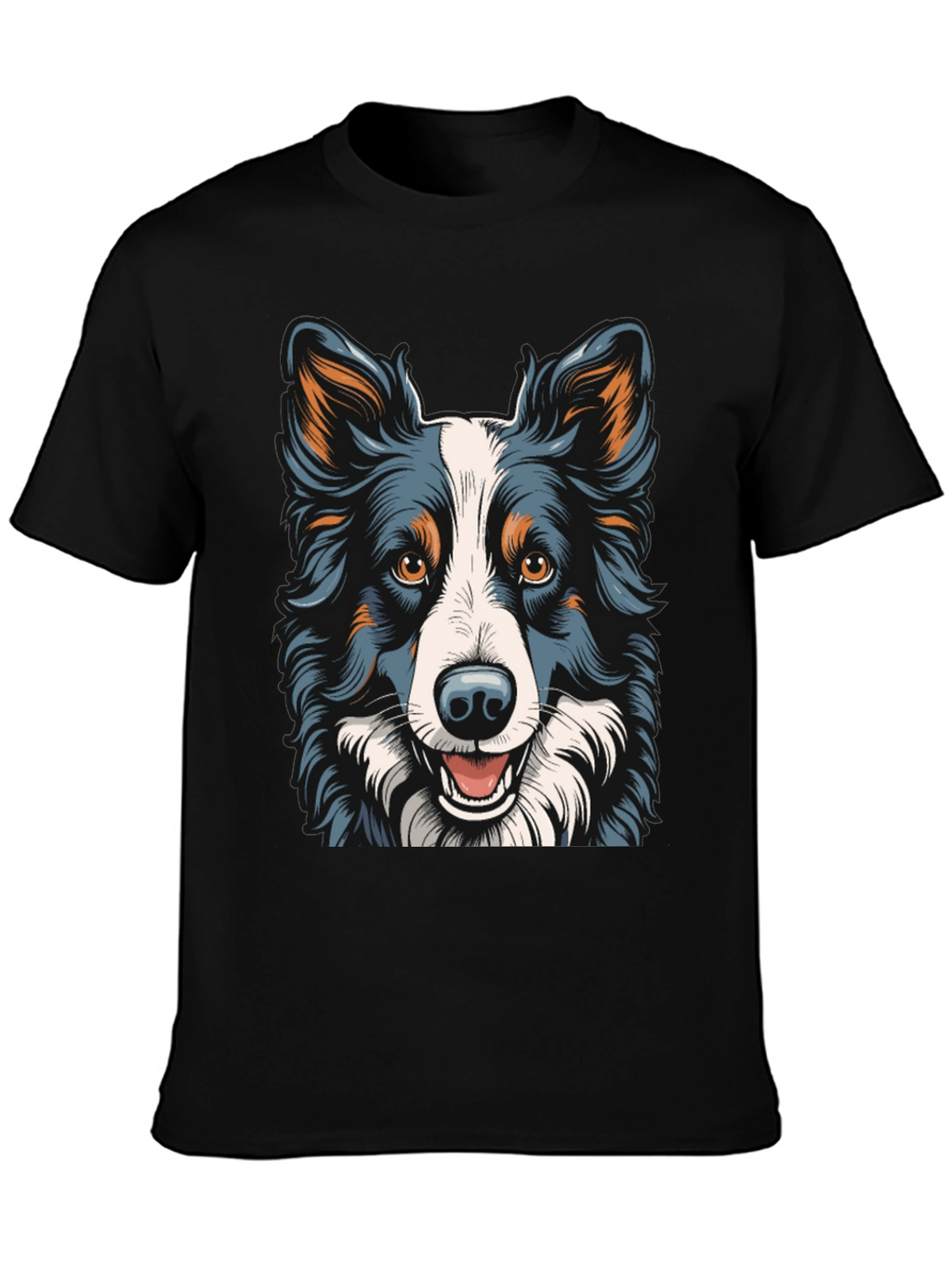 Dog Breed Graphic Tee - Black T-Shirt