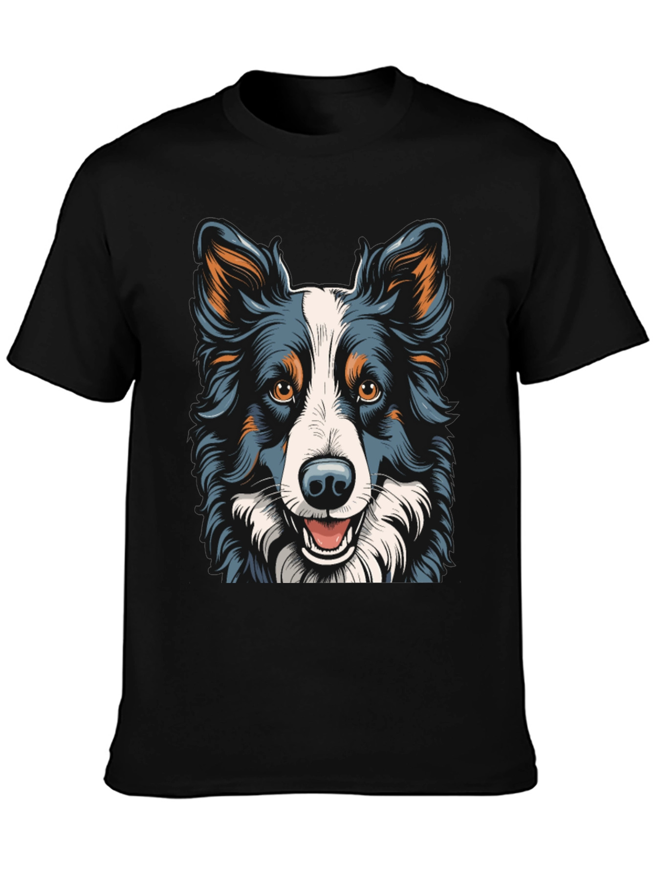 Dog Breed Graphic Tee - Black T-Shirt