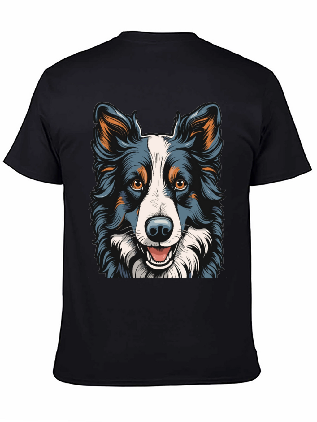 Dog Breed Graphic Tee - Black T-Shirt