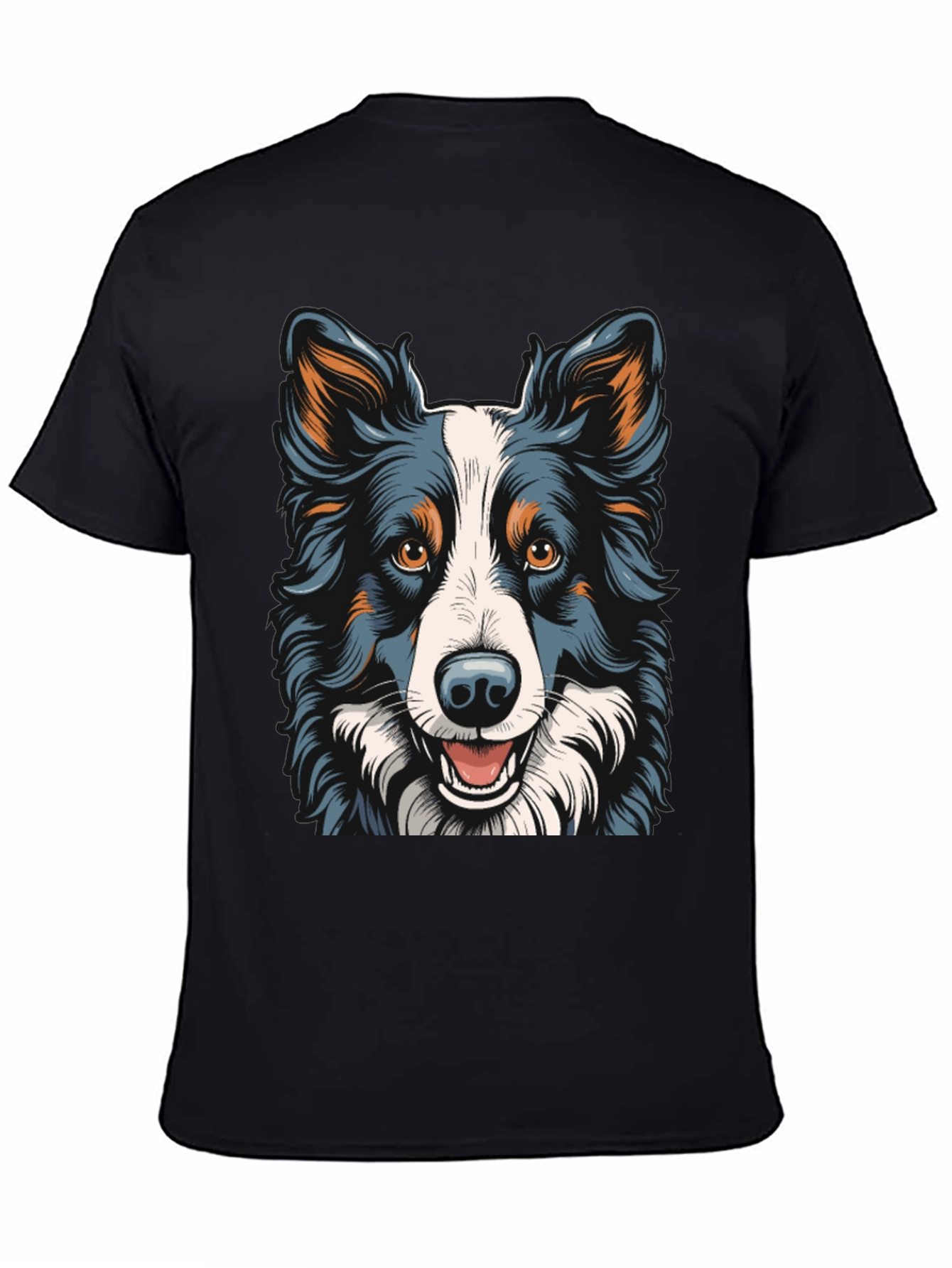 Dog Breed Graphic Tee - Black T-Shirt