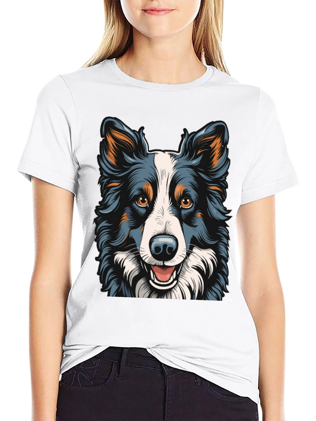 Dog Breed Graphic Tee - Black T-Shirt