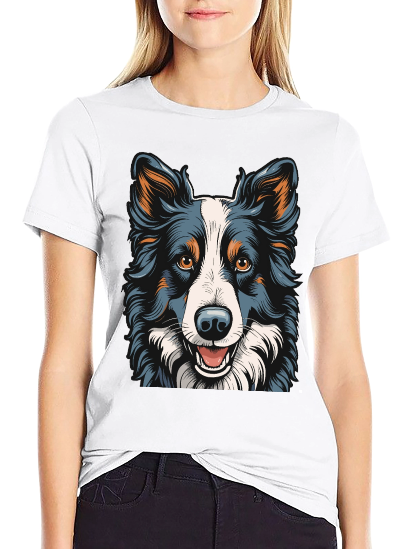 Dog Breed Graphic Tee - Black T-Shirt