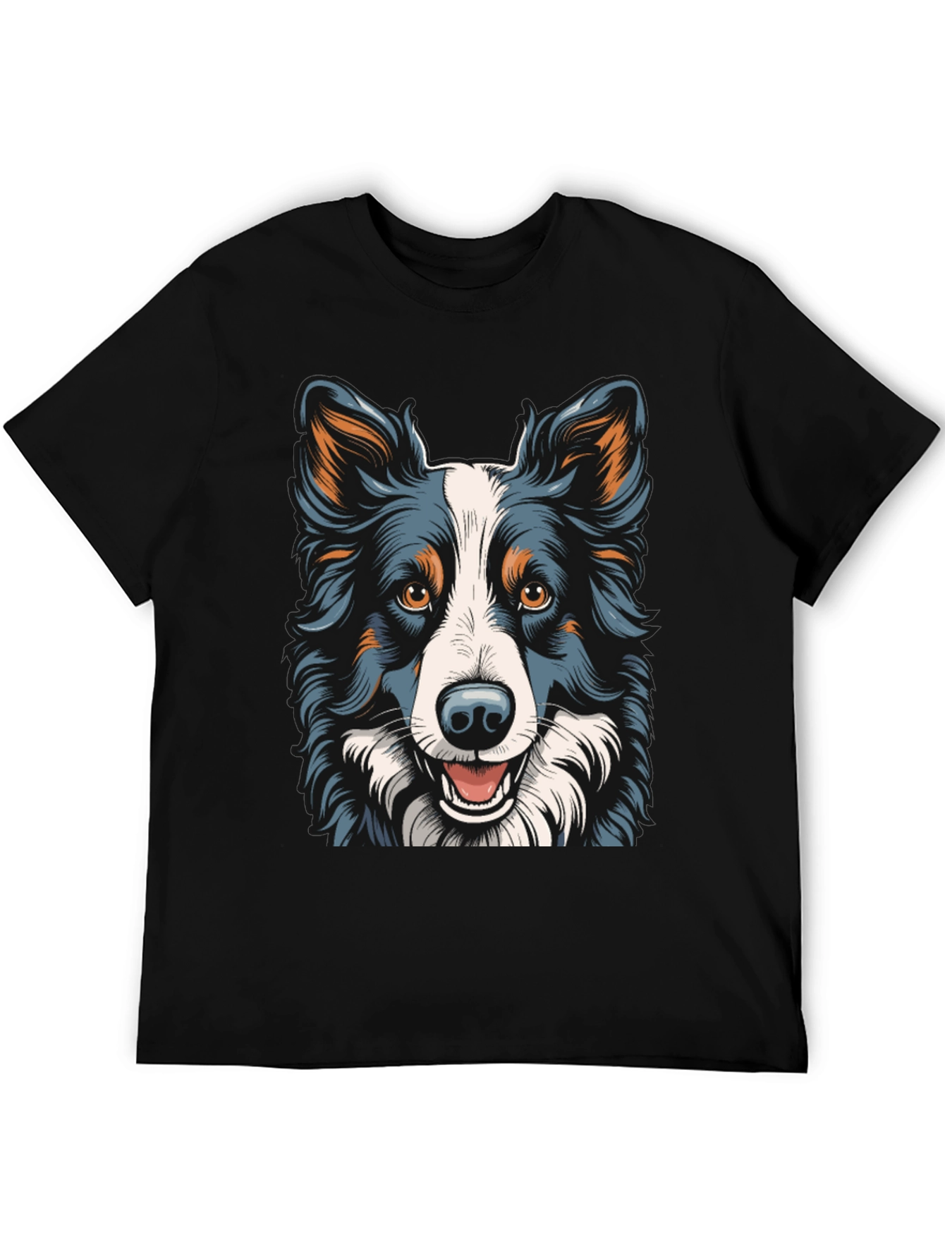 Dog Breed Graphic Tee - Black T-Shirt
