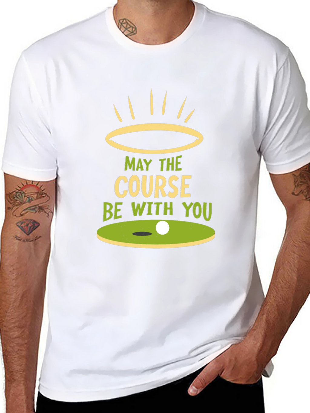 May the Course Be With You T-Shirt