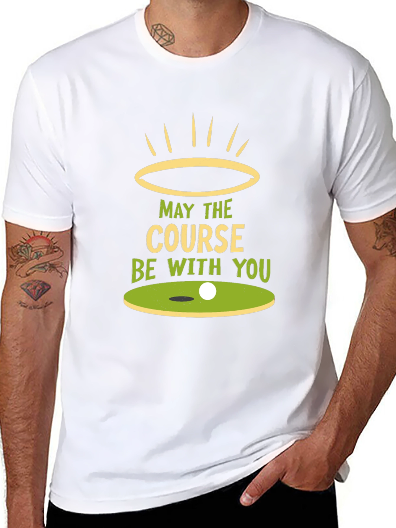 May the Course Be With You T-Shirt