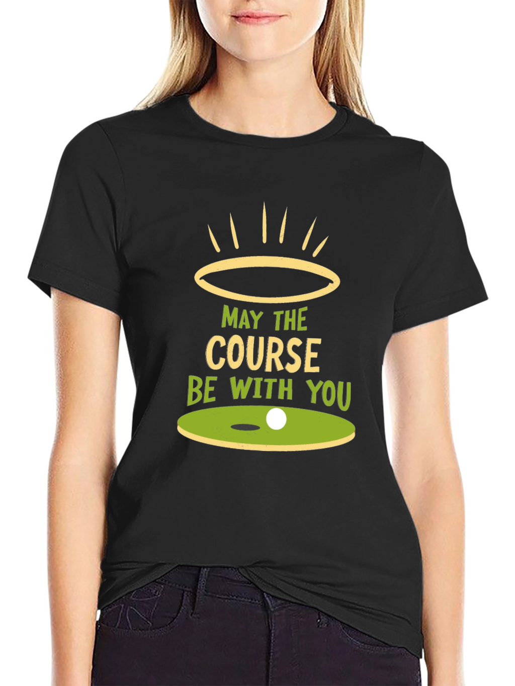 May the Course Be With You T-Shirt
