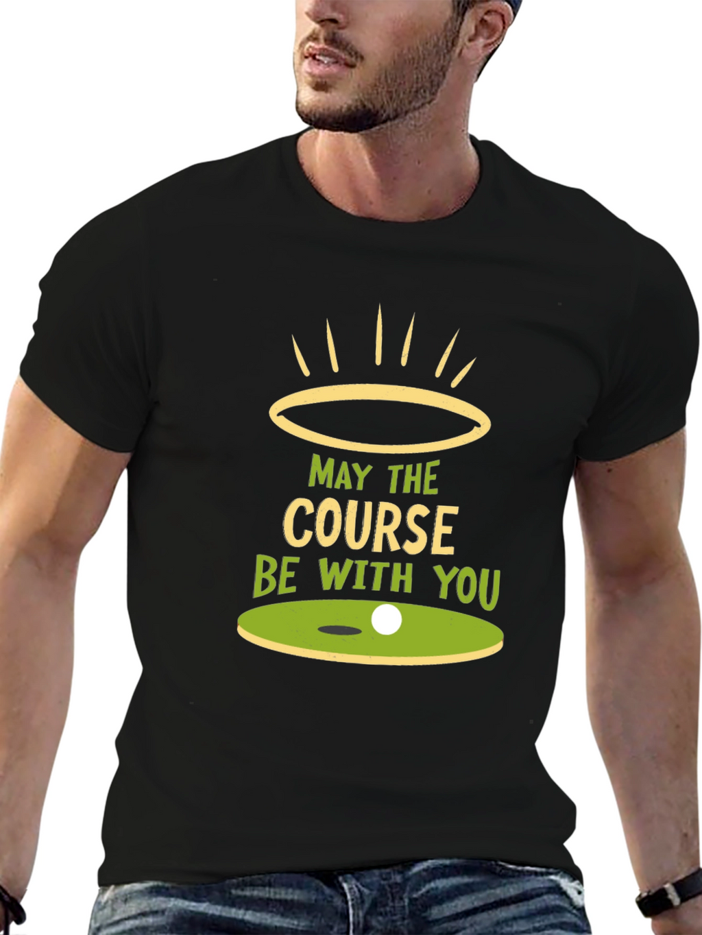 May the Course Be With You T-Shirt