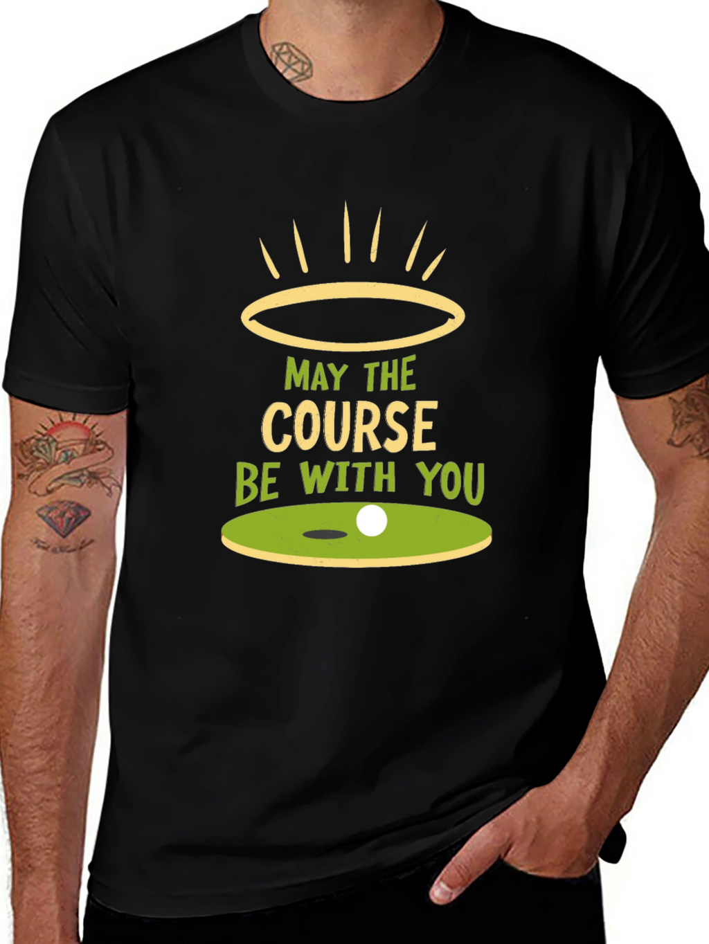 May the Course Be With You T-Shirt