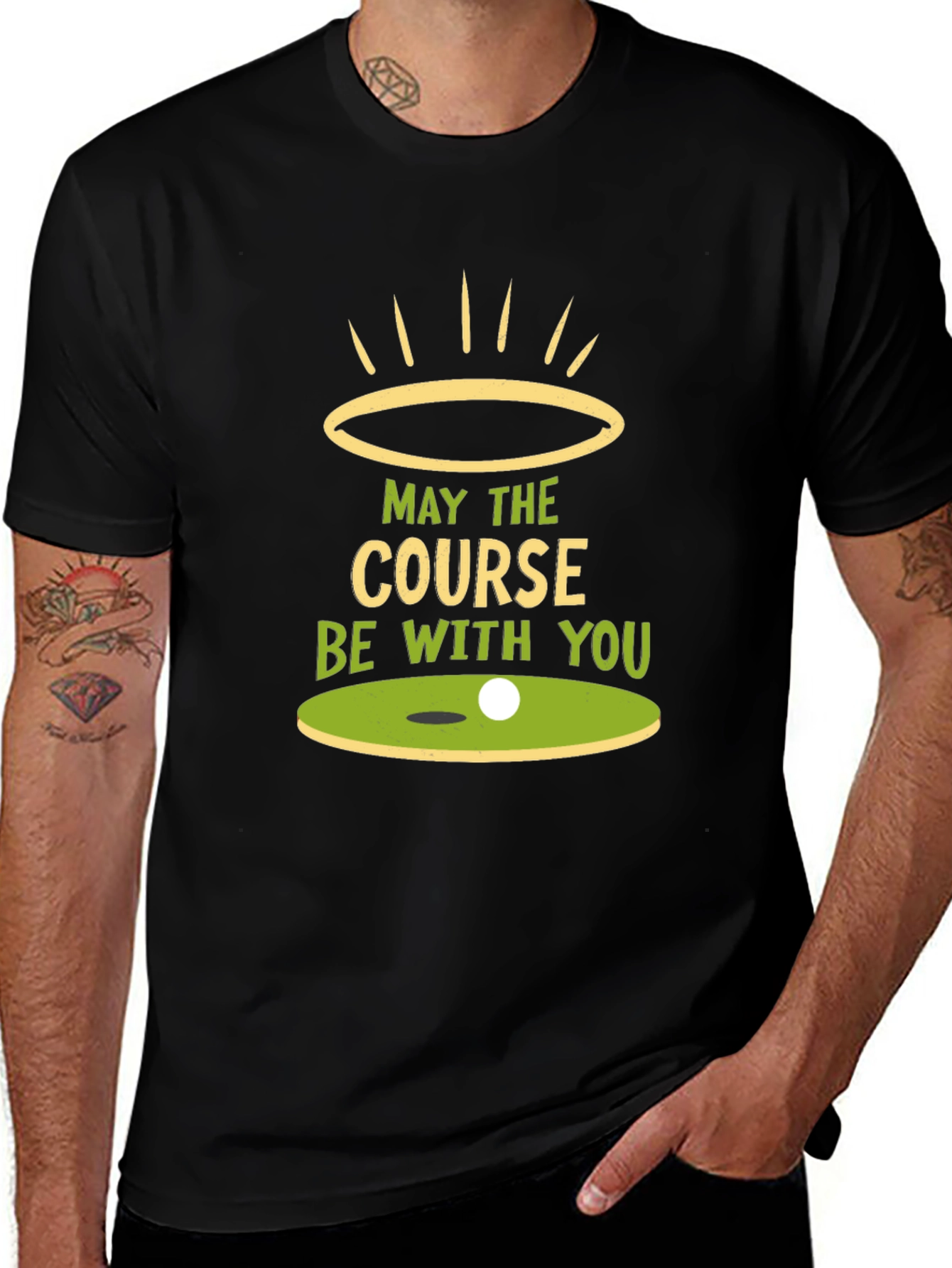 May the Course Be With You T-Shirt