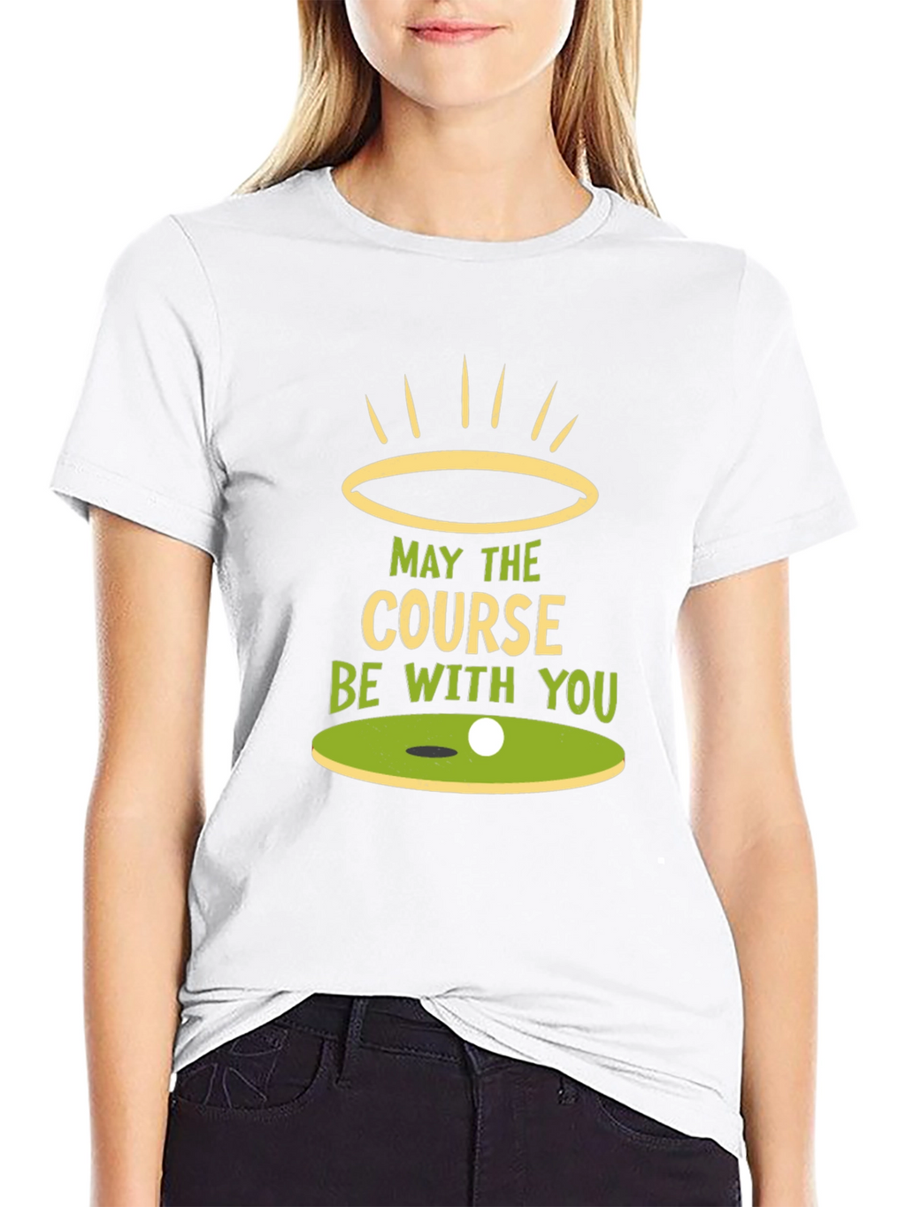 May the Course Be With You T-Shirt