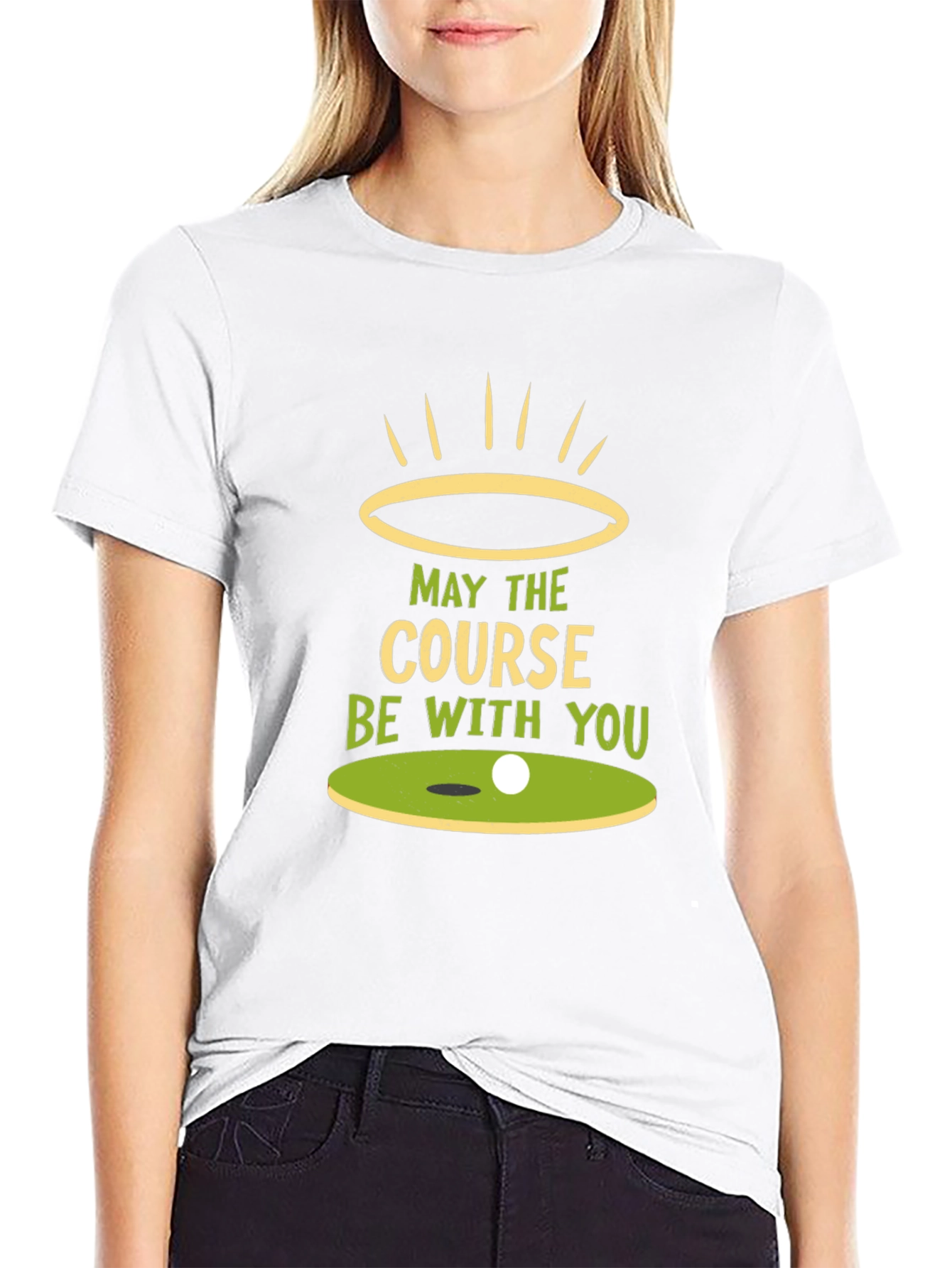 May the Course Be With You T-Shirt