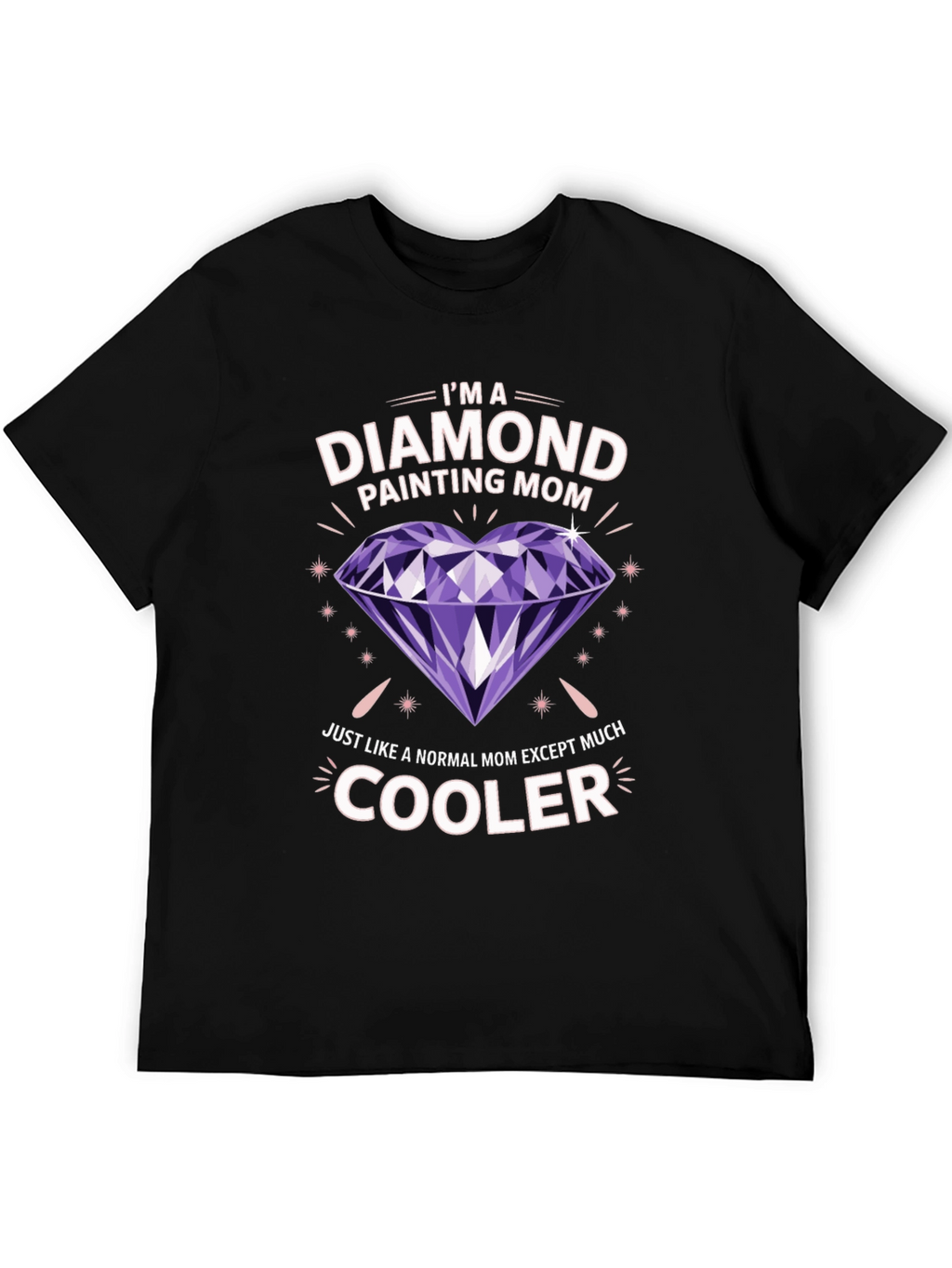 Diamond Painting Mom T-Shirt - Cool Mom Graphic Tee