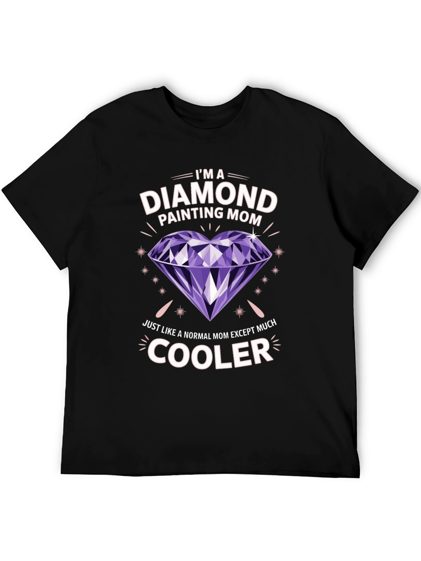 Diamond Painting Mom T-Shirt - Cool Mom Graphic Tee