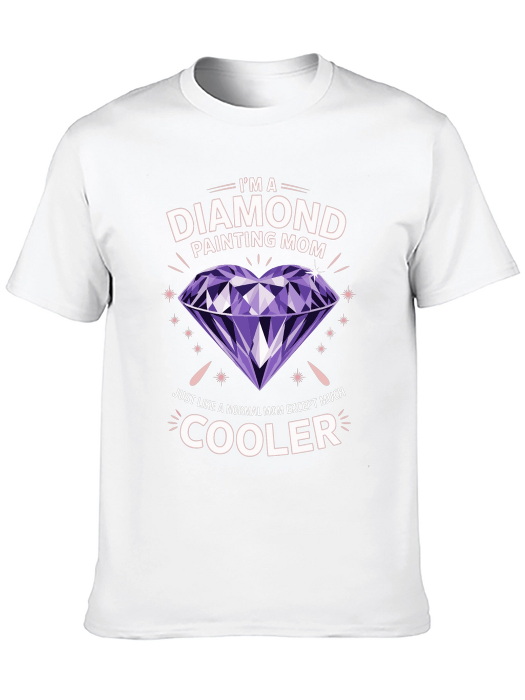 Diamond Painting Mom T-Shirt - Cool Mom Graphic Tee