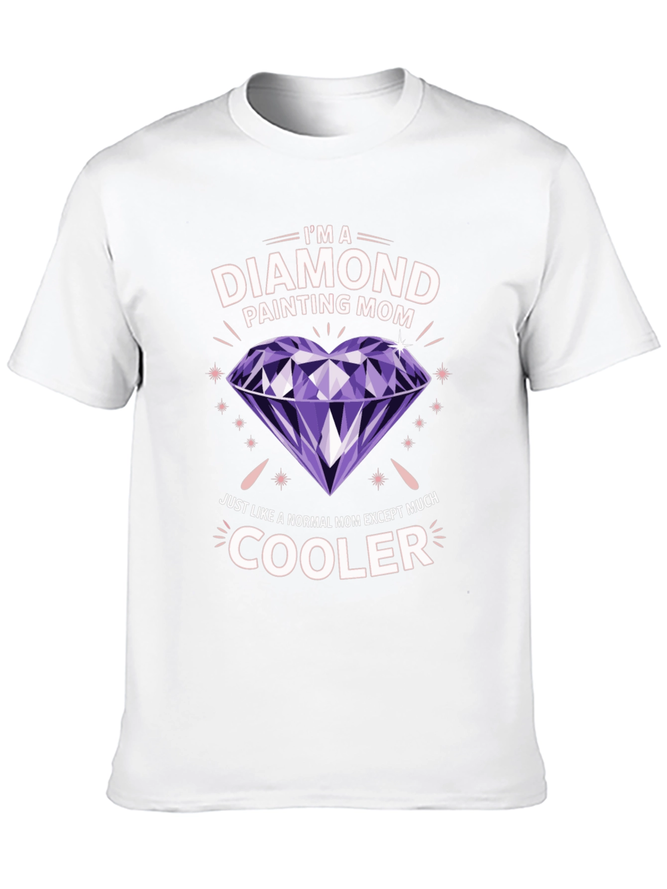 Diamond Painting Mom T-Shirt - Cool Mom Graphic Tee