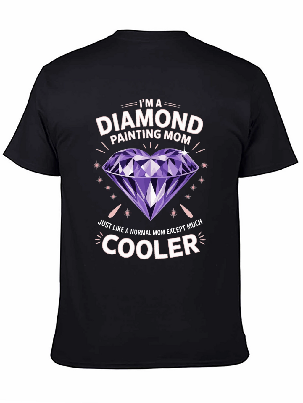 Diamond Painting Mom T-Shirt - Cool Mom Graphic Tee