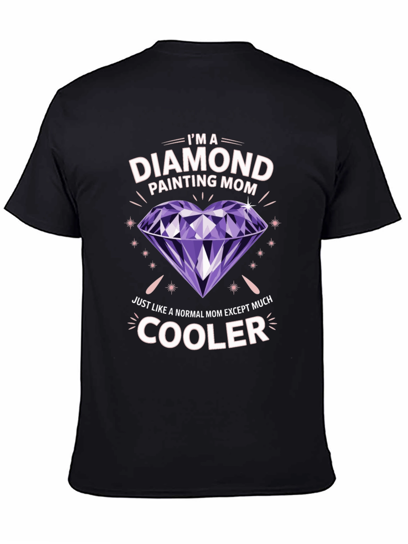 Diamond Painting Mom T-Shirt - Cool Mom Graphic Tee