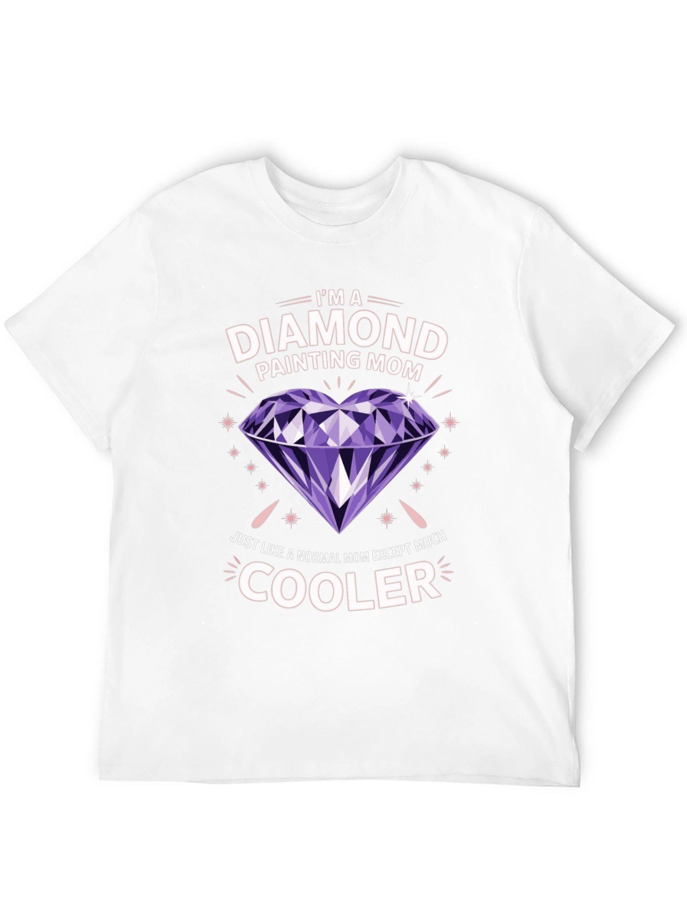 Diamond Painting Mom T-Shirt - Cool Mom Graphic Tee