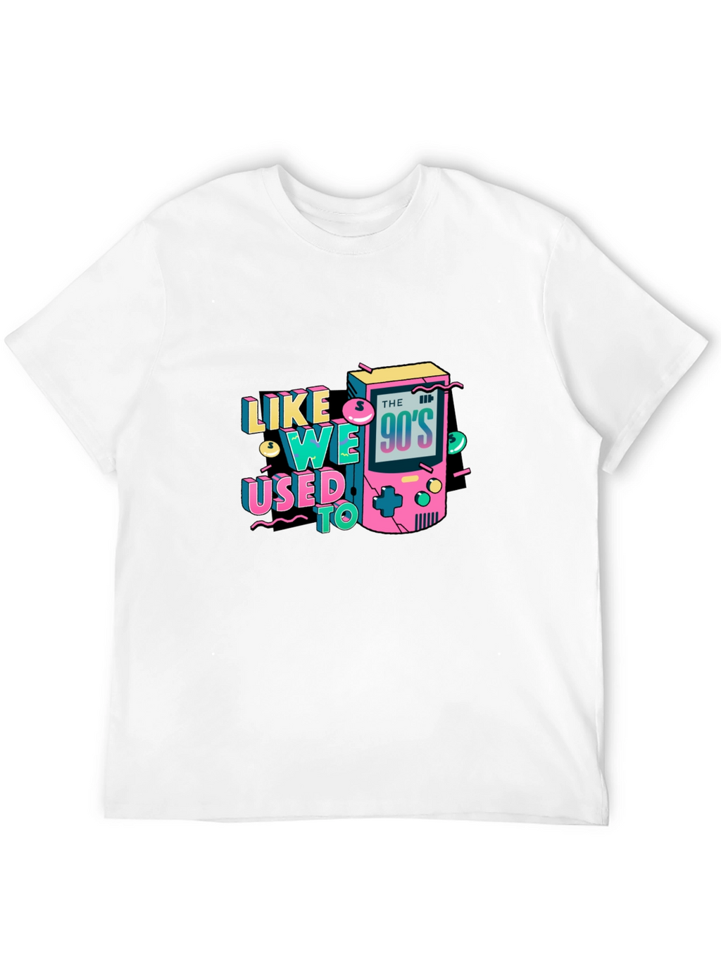 90s Game Console Graphic T-Shirt