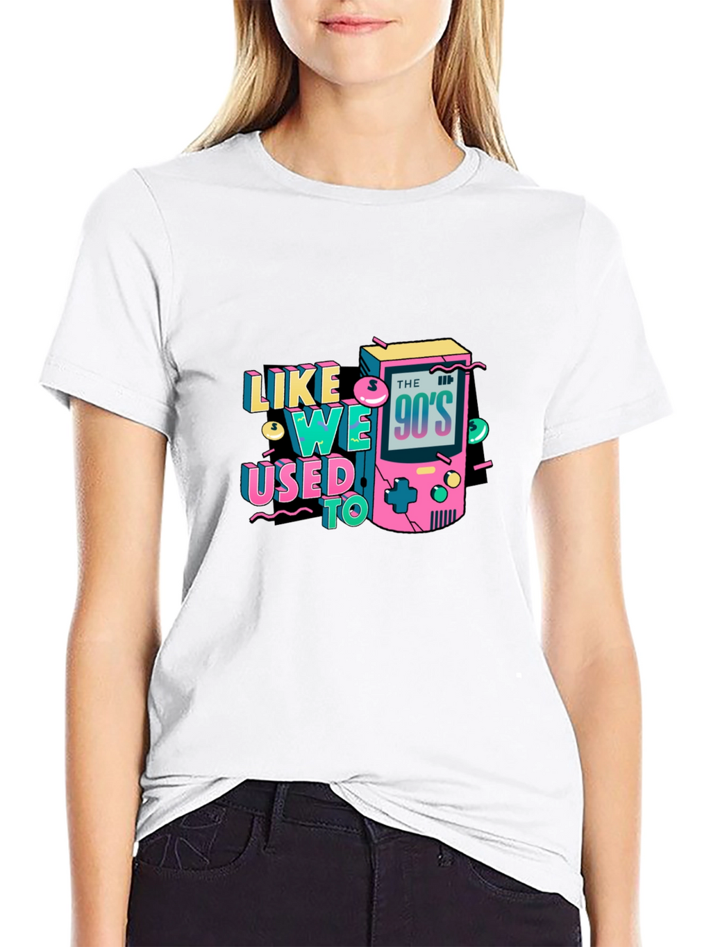 90s Game Console Graphic T-Shirt