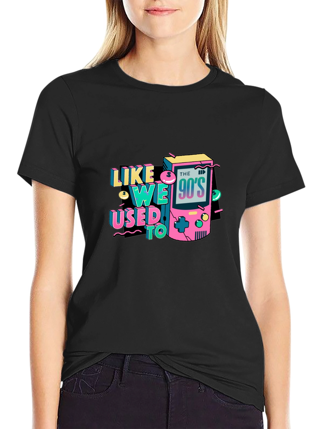 90s Game Console Graphic T-Shirt