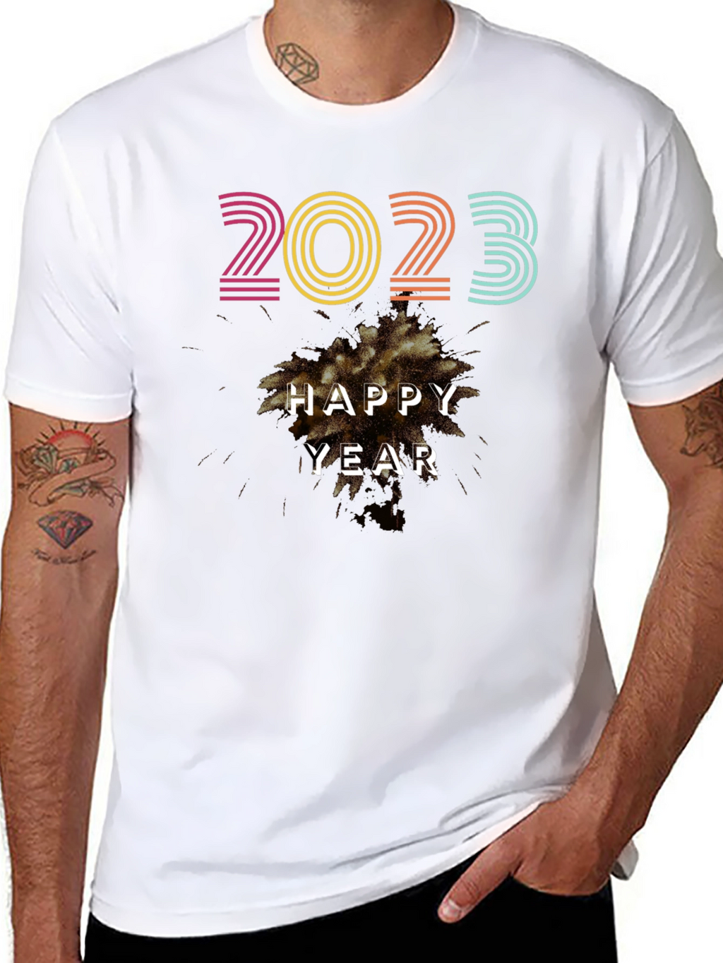 Happy New Year 2023 Graphic T-Shirt